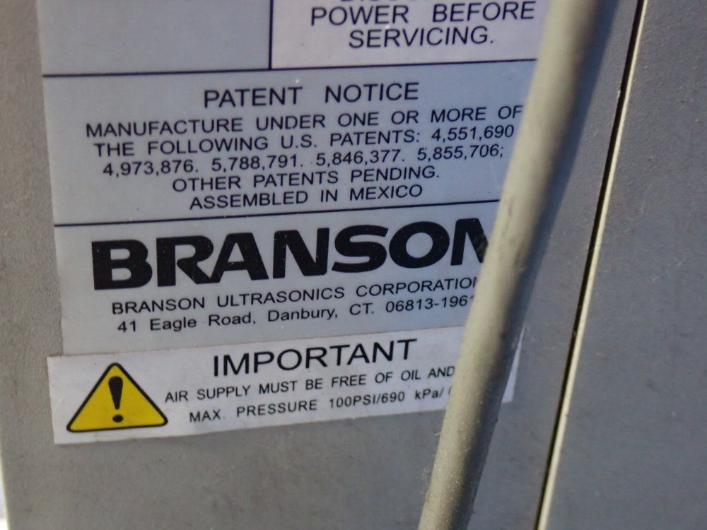 Branson Ultrasonic Welder - 2000iw+