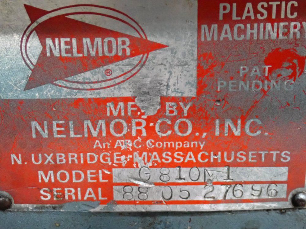 Nelmor 5 Hp Granulator - G810m1