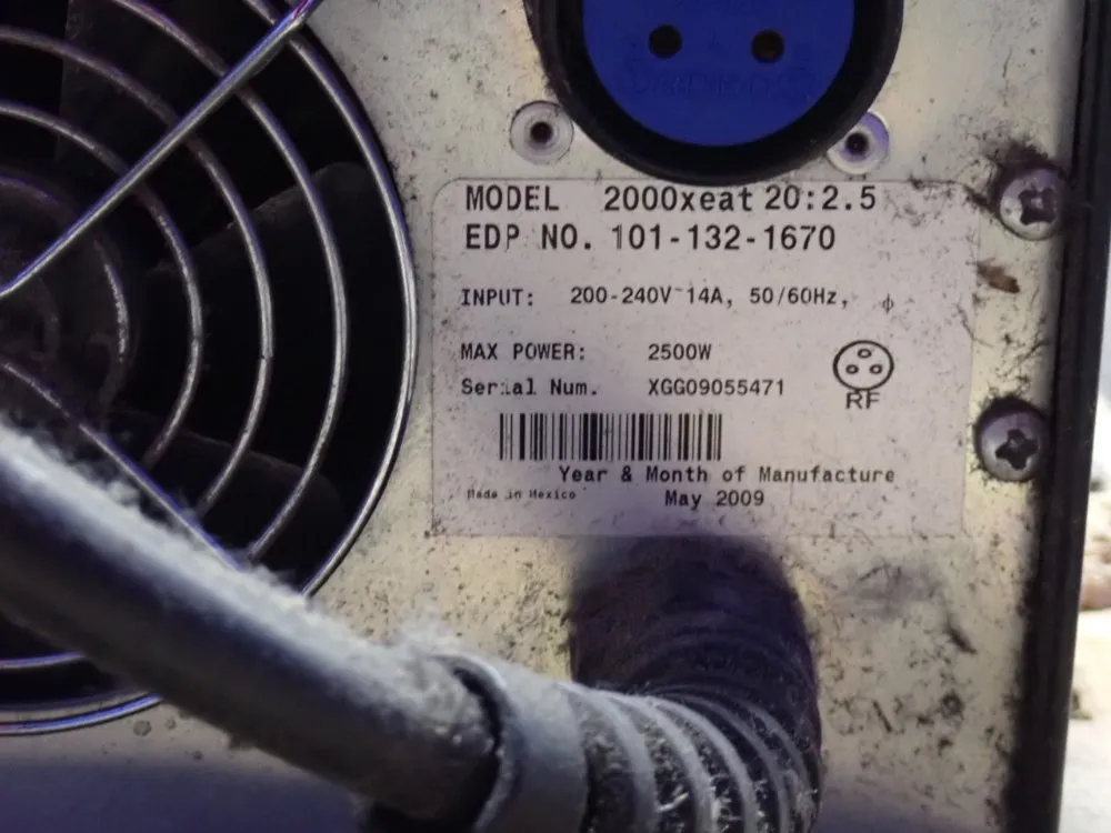 Branson 2500 W Ultrasonic Welder - Actuator Ad 3.0 2000x