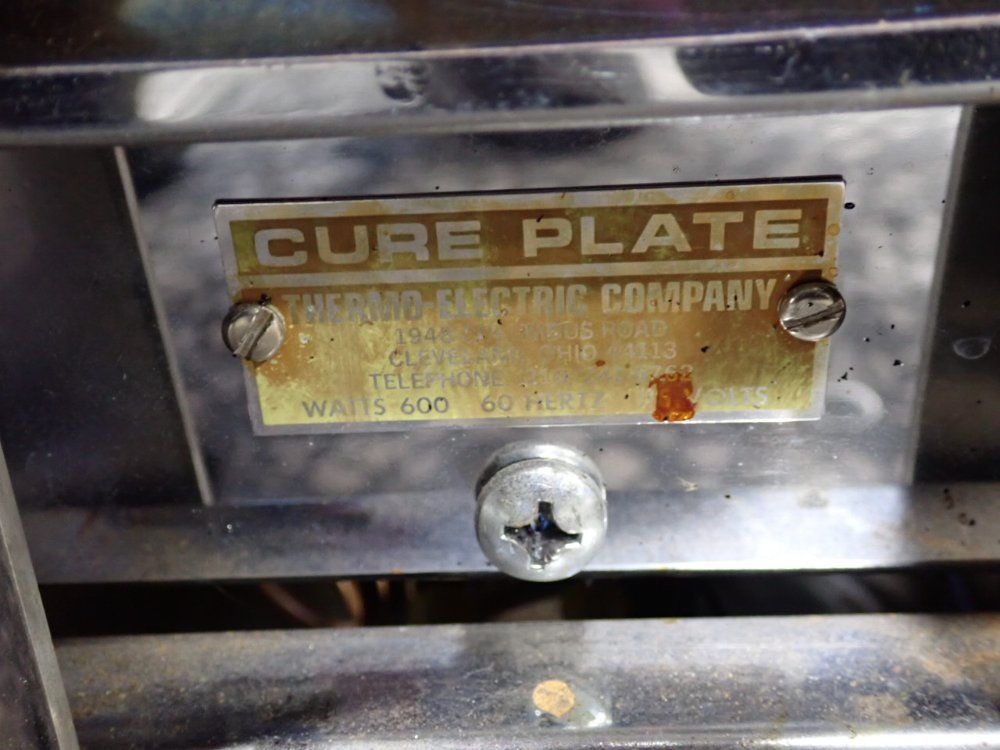 Thermo-electric Co. Cure Plate