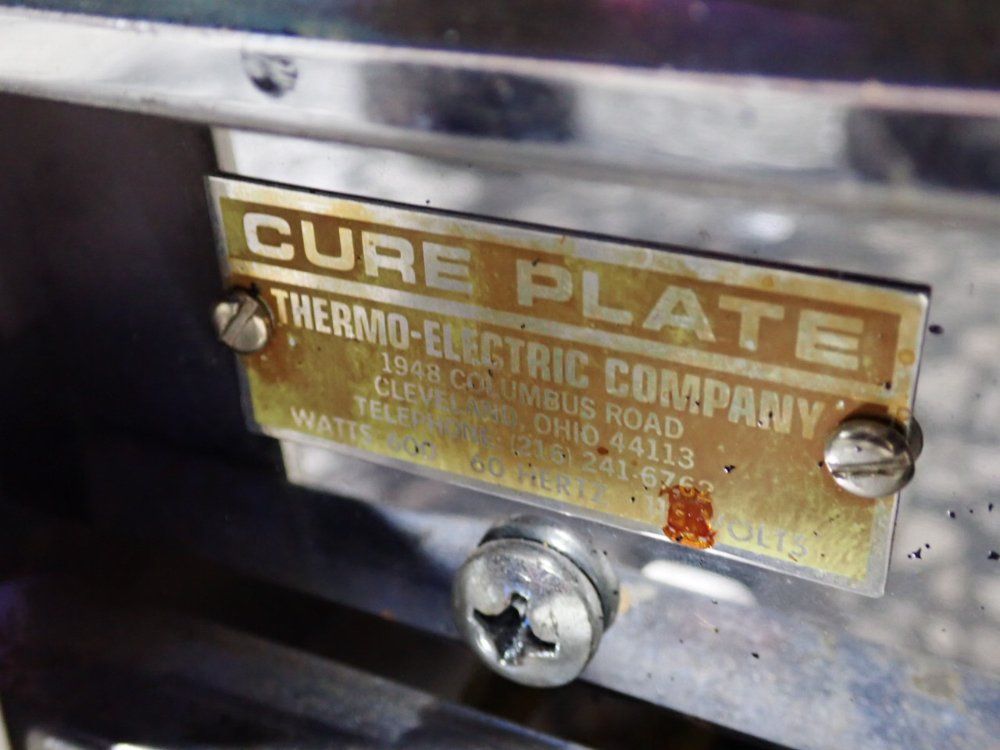 Thermo-electric Co. Cure Plate