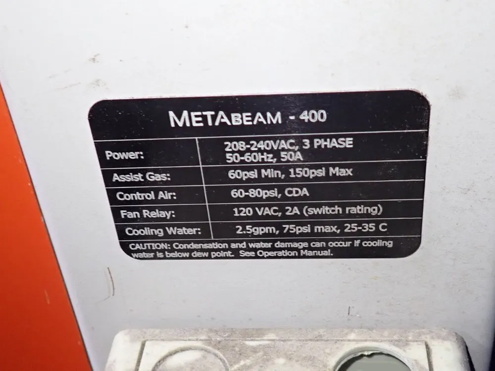 Coherent 48" X 48" / 400 Watts Laser Cutter - Metabeam-400
