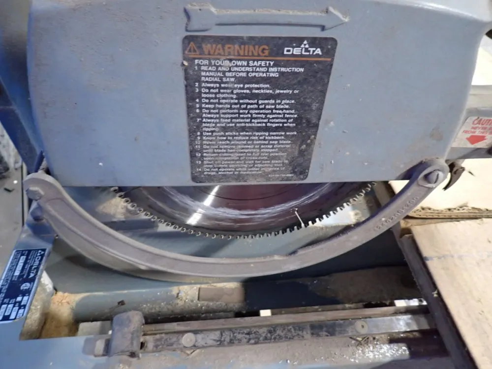 Delta 10"/14" Radial Arm Saw - 33-890