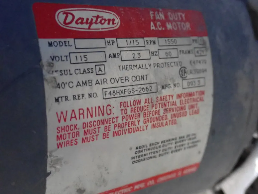 Dayton Electric 20" Circulator Fan Head - 6c533