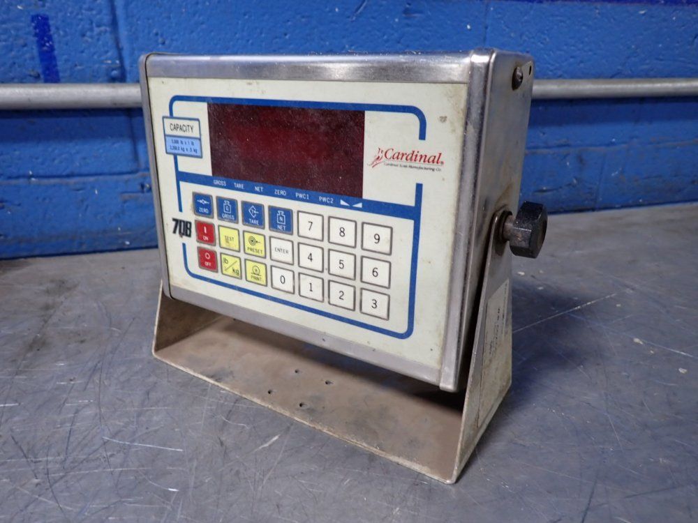 Cardinal 5000 Lbs X 1 Lbs Digital Weight Indicator - 708