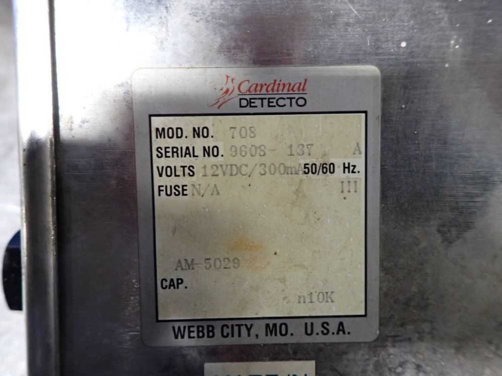 Cardinal 5000 Lbs X 1 Lbs Digital Weight Indicator - 708