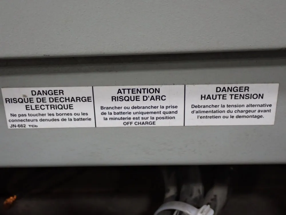 C & D Technologies 36v/875ah Battery Charger - Ifr18hk897