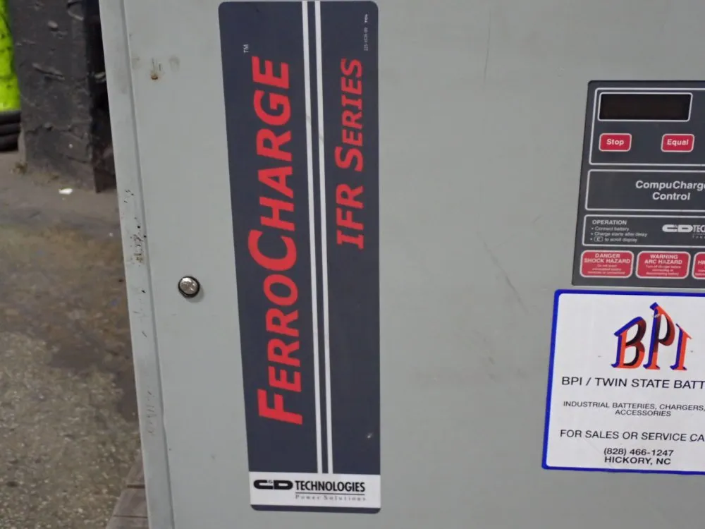 C & D Technologies 36v/875ah Battery Charger - Ifr18hk897