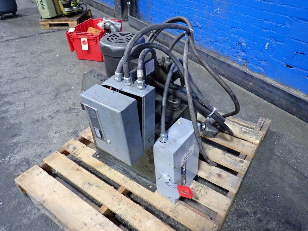 Parker 10 Gal Hydraulic Power Unit - D3w8cy