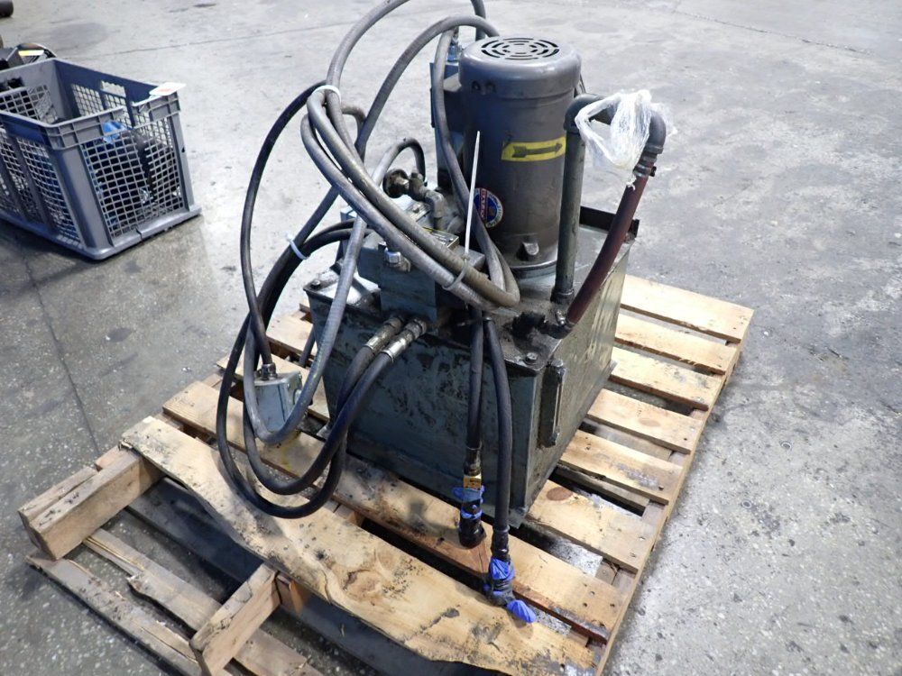 Parker 10 Gal Hydraulic Power Unit - D3w8cy
