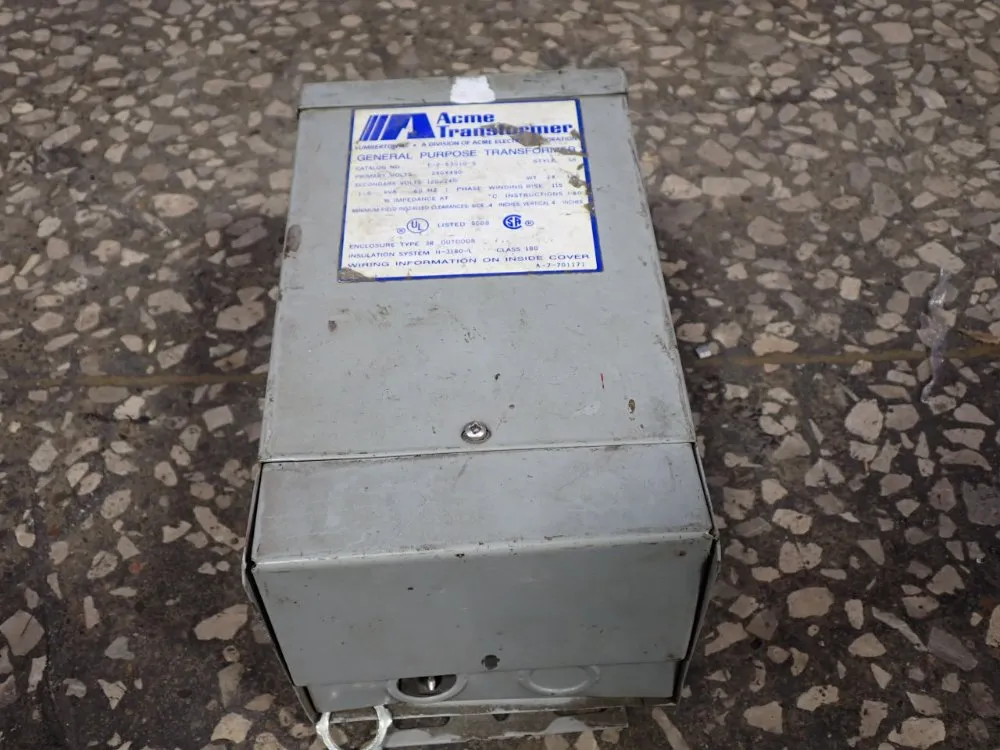 Acme 1 Kva Transformer - T-2-53010-s