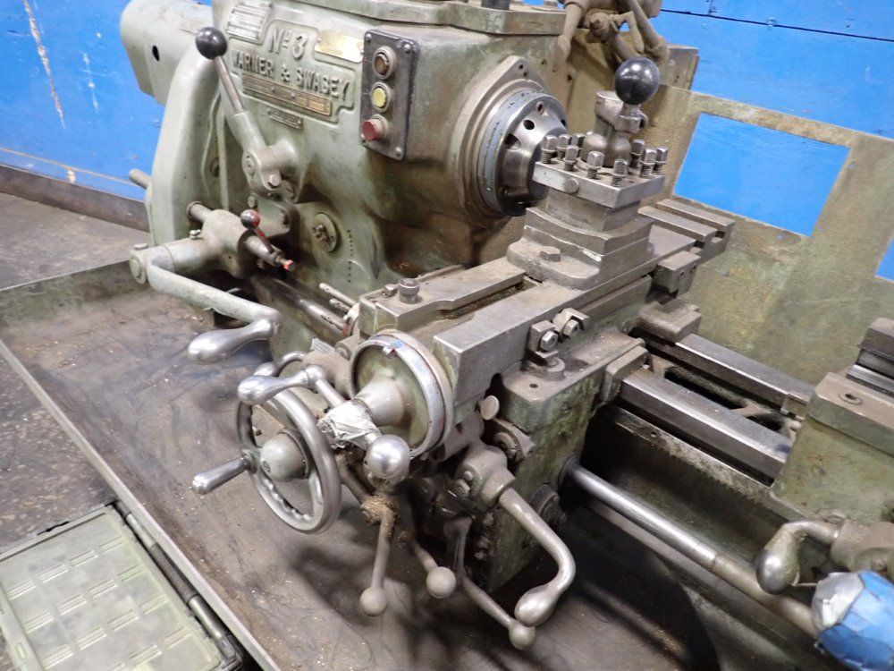 Warner & Swasey Co 19" X 8" Turret Lathe - 3 / M1200