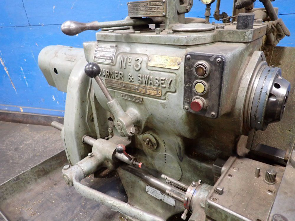 Warner & Swasey Co 19" X 8" Turret Lathe - 3 / M1200