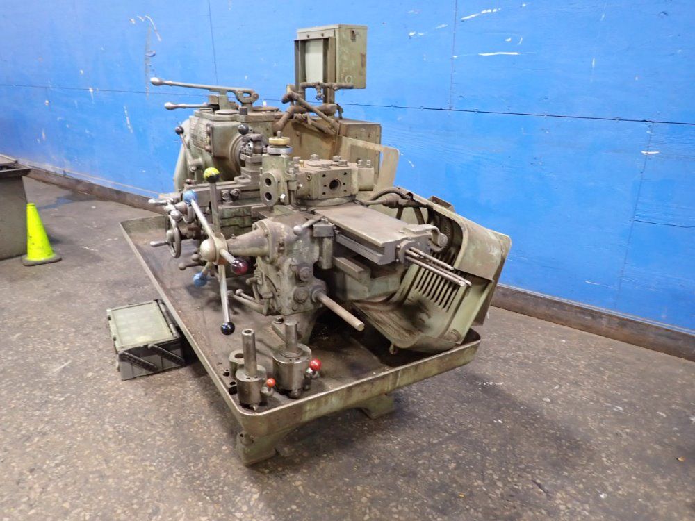 Warner & Swasey Co 19" X 8" Turret Lathe - 3 / M1200
