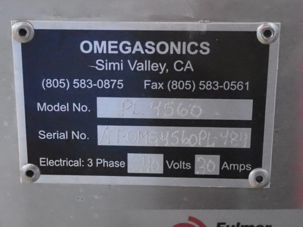 Omegasonics 30" X 43" X 27" Parts Washer - Pl4560