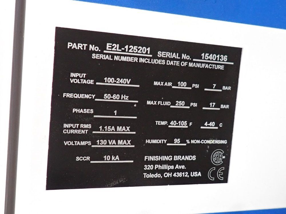 Binks Color Paint Proportioner - E2l-125201