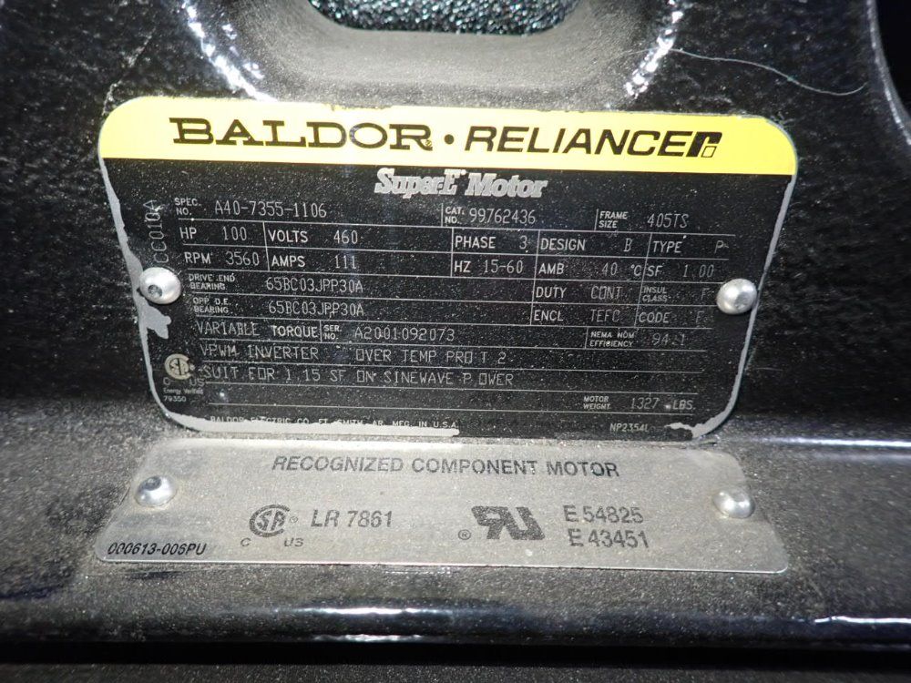 Grundfos 100 Hp Pump - 29n6-40121-14xx0x-25r1p