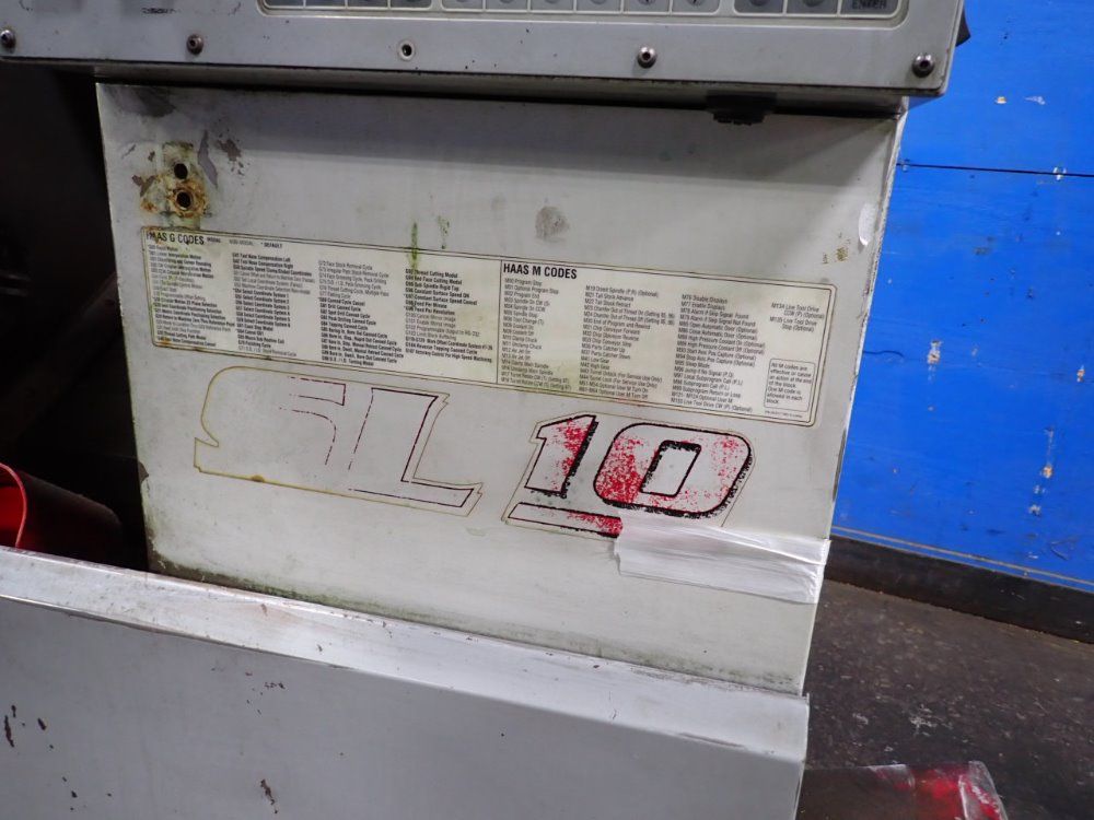 Haas Cnc Lathe - Sl 10