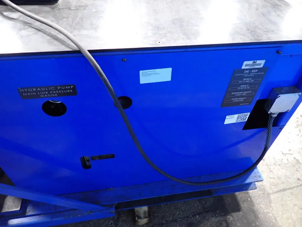 Die-sep Llc 4000 Lbs Mold Separator - 51-11-nc-tp