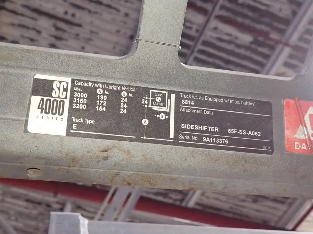 Crown 3200 Lbs Electric Forklift - Sc 4000