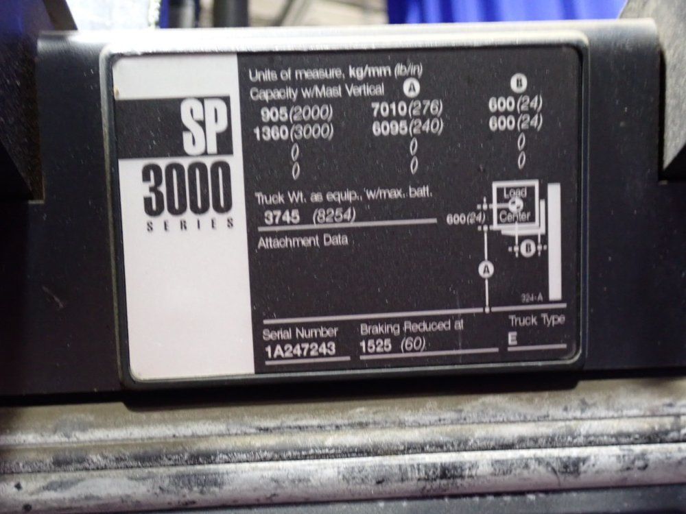 Crown 3,000 Lbs Electric Stand Up Forklift - Sp3020-30