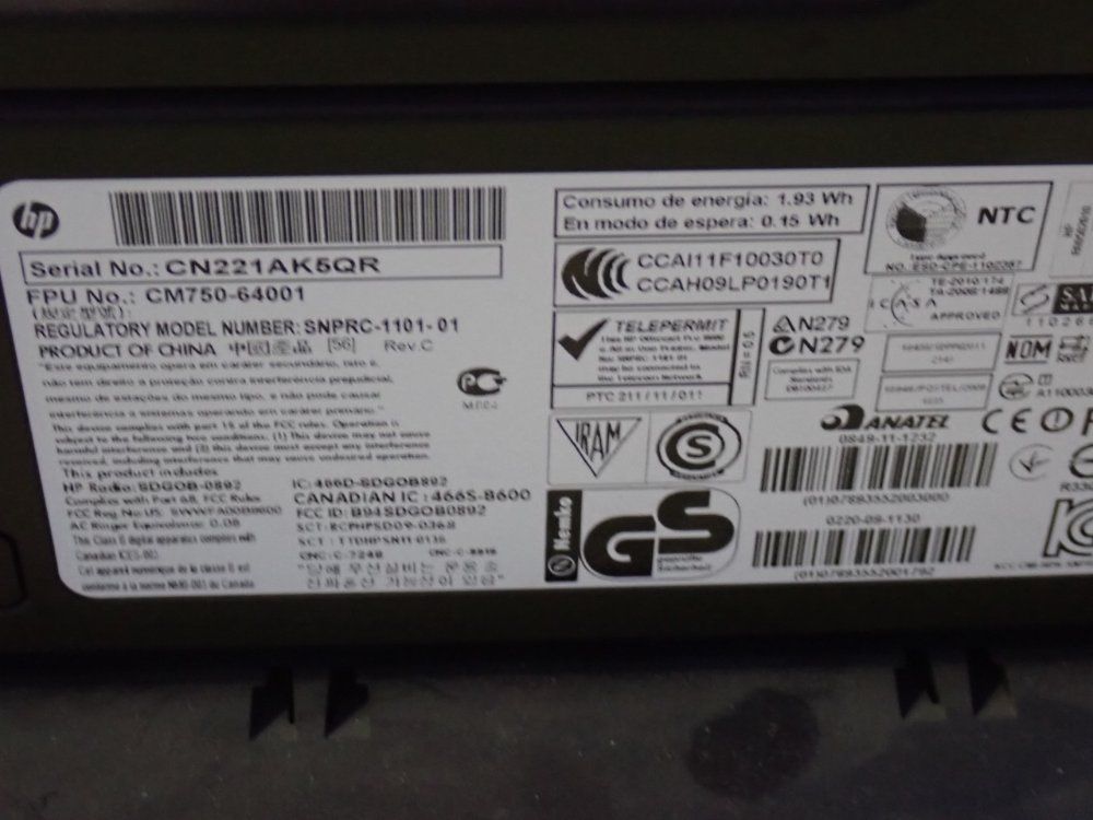 Hewlett Packard Print/scan/copy/fax - Officejet Pro 8600 Plus