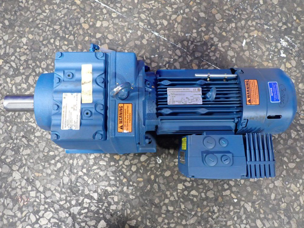 Sew-eurodrive 3 Hp Gear Drive - R87dre100l4be5hr/mm22/axx6/avs