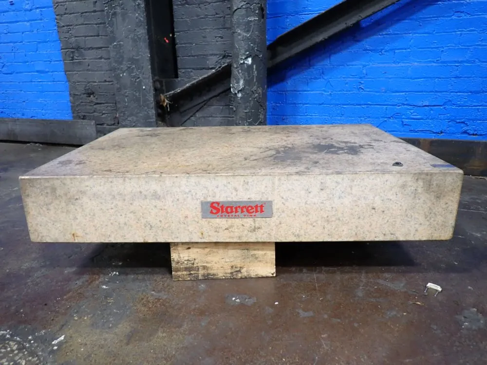 Starrett 24" X 36" Granite Surface Plate