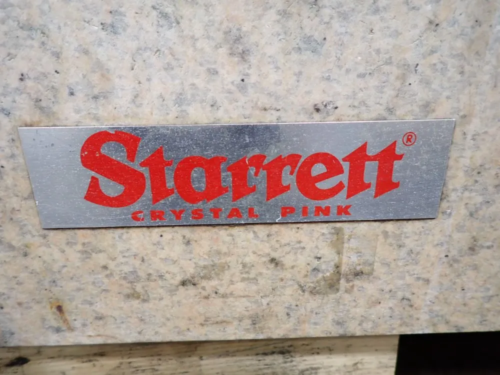 Starrett 24" X 36" Granite Surface Plate