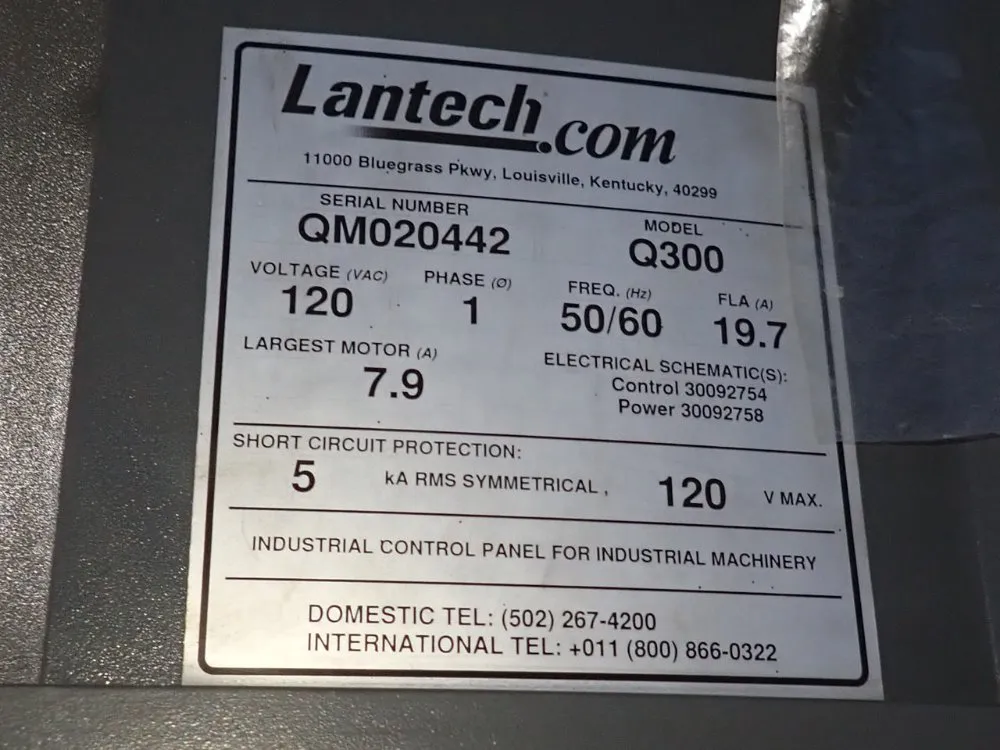 Lantech 65" Stretch Wrapper - Q300