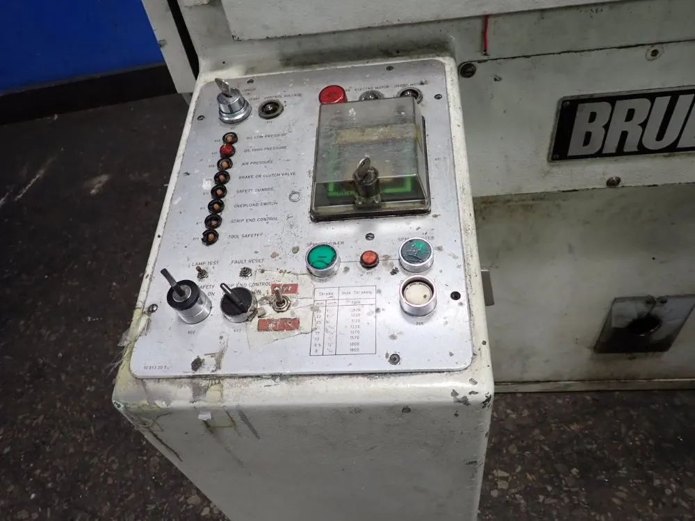 Bruderer Ag Stamping Press - Bsta 20