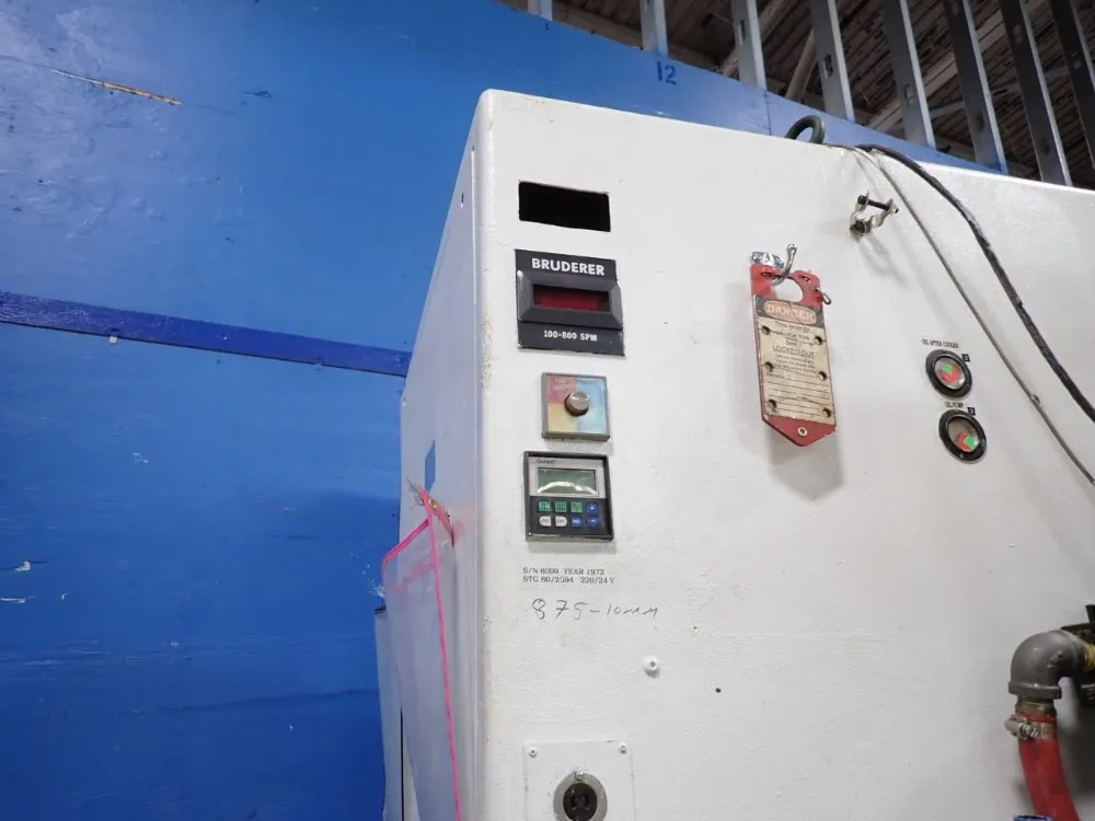 Bruderer Ag 4-post Press - Stg 60/2594