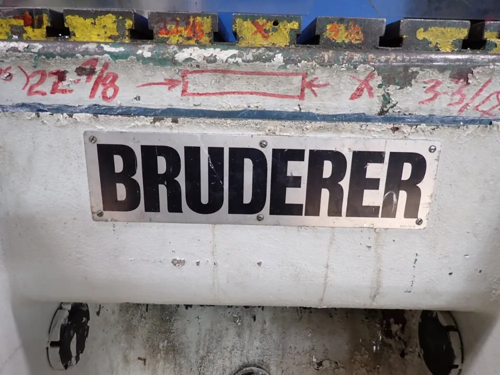 Bruderer Ag 4-post Press - Stg 60/2594