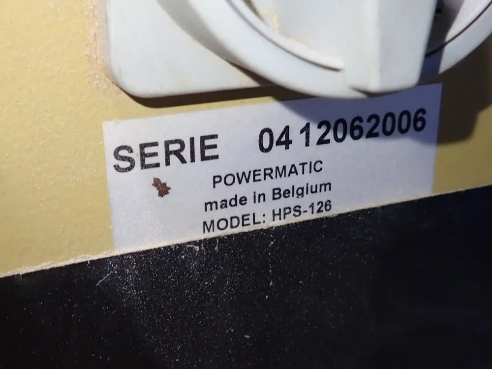 Powermatic Panel Saw - Hps-126