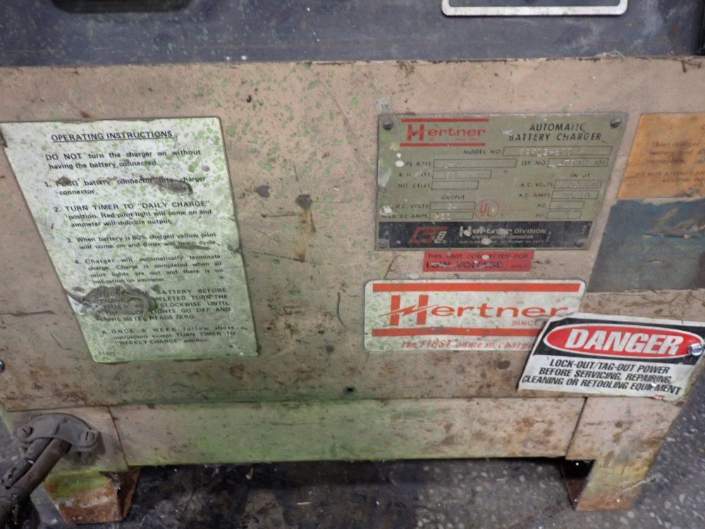 Hertner 24v / 600 Ah Battery Charger - 3sf12-600