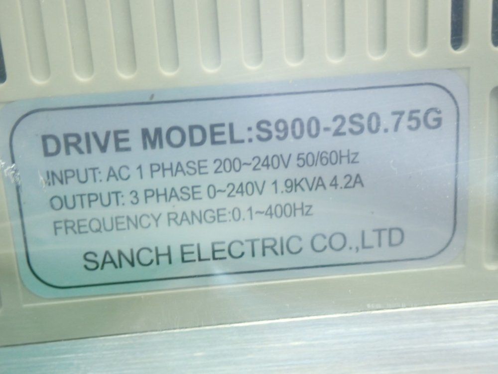 Sanch Electric S900-series Inverter Unit - S900-2s0.75g