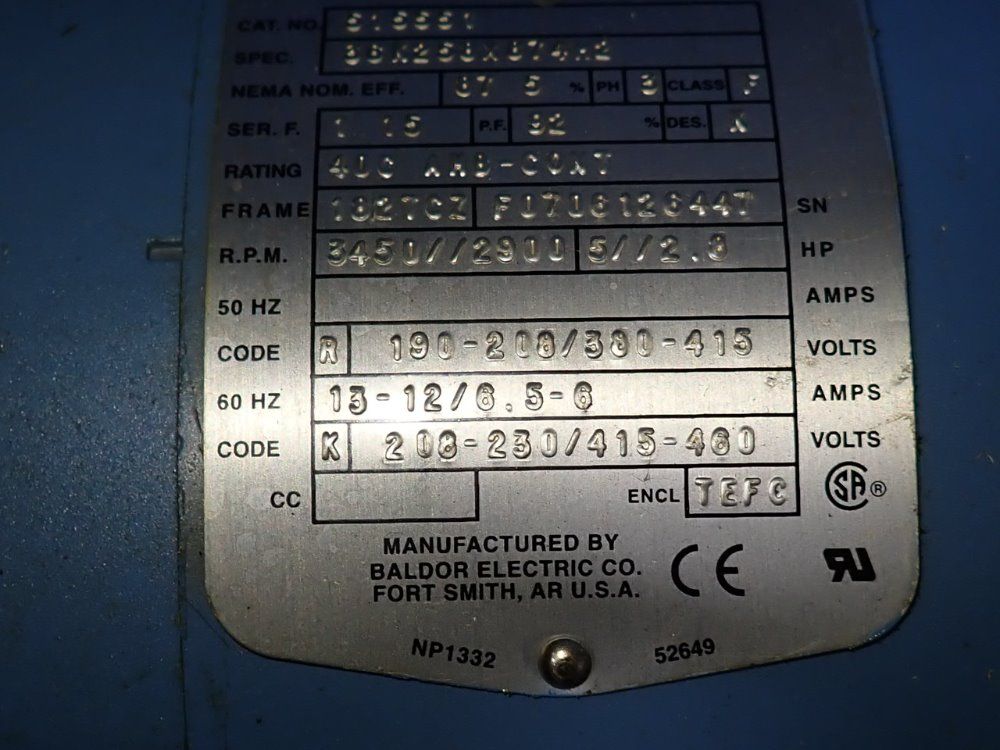 Ametek 2.8 Hp Blower - Dr808d89mxa