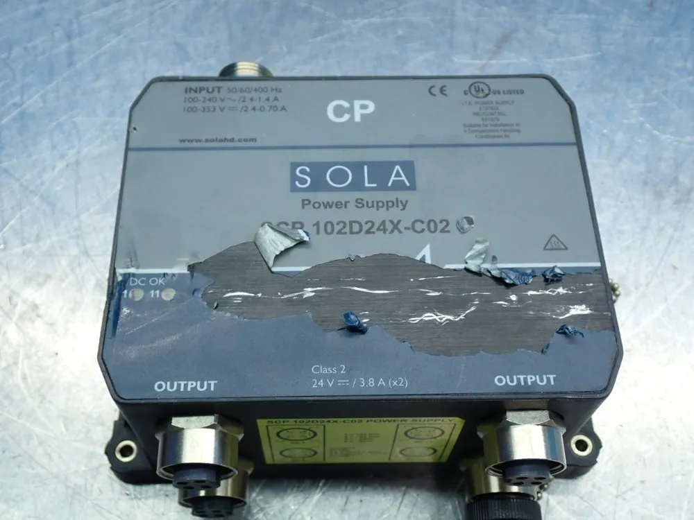 Sola Output Power Max:100w Power Supply Unit - Scp102d24x-c02