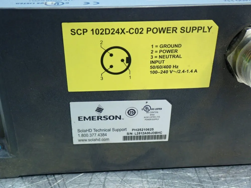 Sola Output Power Max:100w Power Supply Unit - Scp102d24x-c02