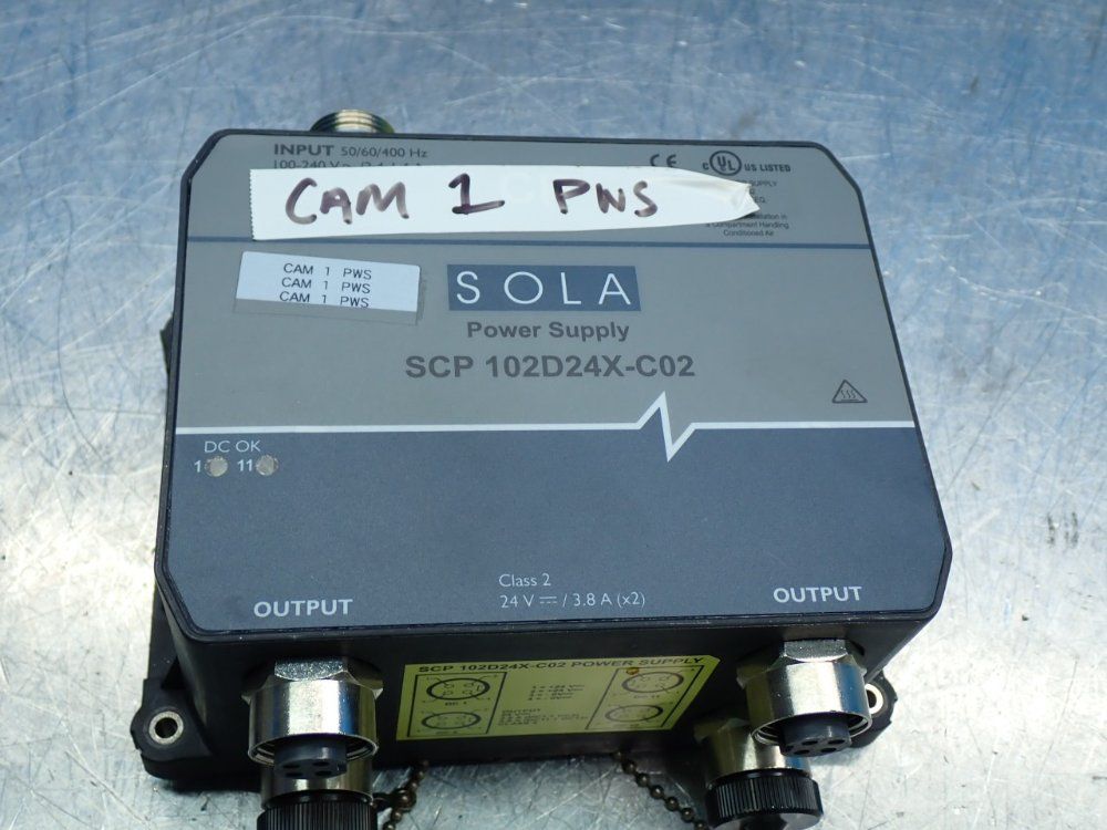 Sola Output Power Max:100w Power Supply - Scp102d24x-c02