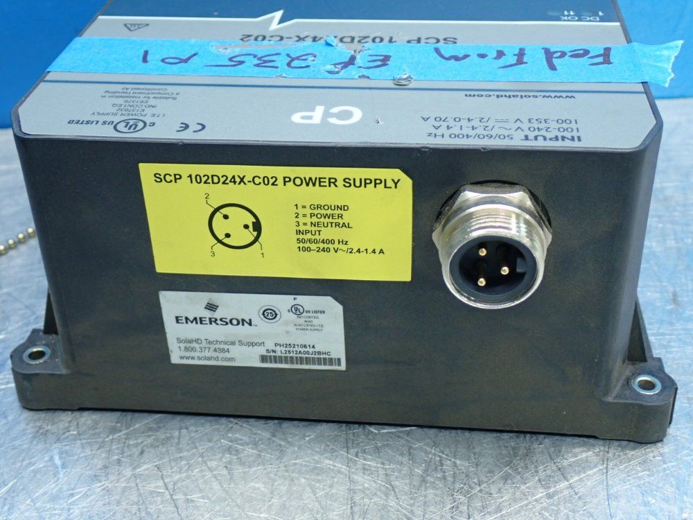 Sola Output Power Max:100w Power Supply - Scp102d24x-c02
