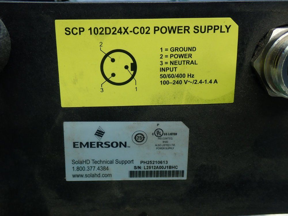 Sola Output Power Max:100w Power Supply Unit - Scp102d24x-c02