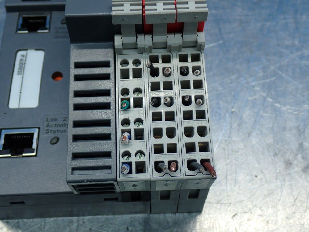 Allen Bradley Network Adapter Module & 1734ib8s - 1734-aentr