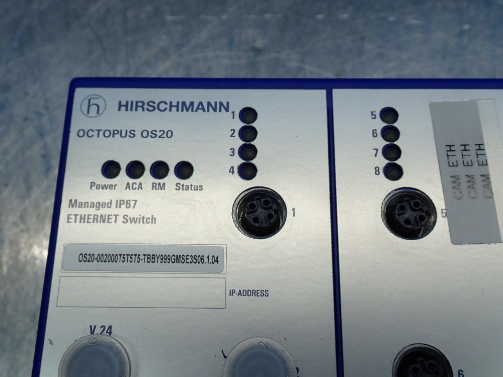 Hirschmann Octopus Os20 Ethernet Switch - Os20-002000t5t5t5-tbby999gmse3s