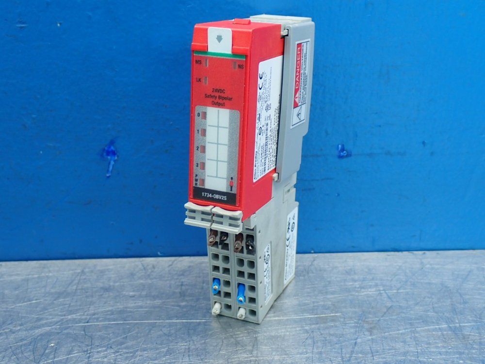 Allen Bradley Point Guard I/o Safety Output Module - 1734-obv2s