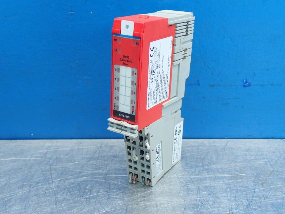 Allen Bradley Point Guard I/o Digital Safety Input Module - 1734-ib8s