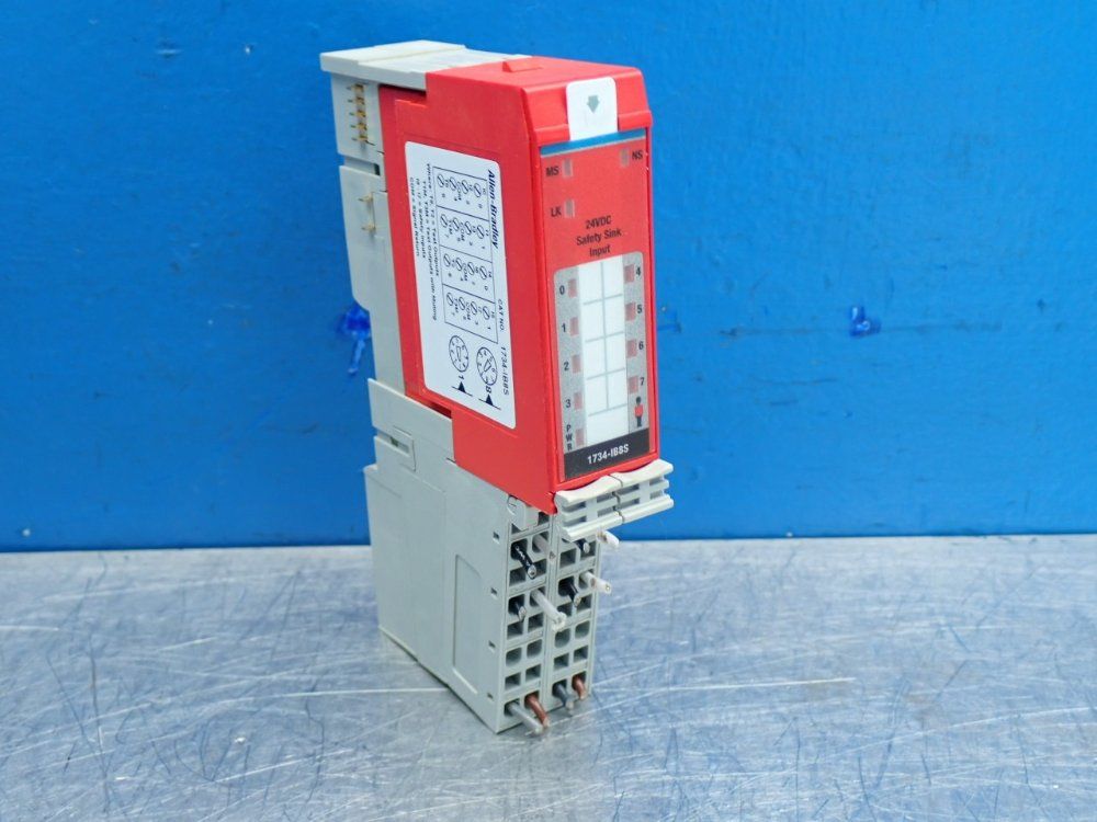 Allen Bradley Point Guard I/o Digital Safety Input Module - 1734-ib8s