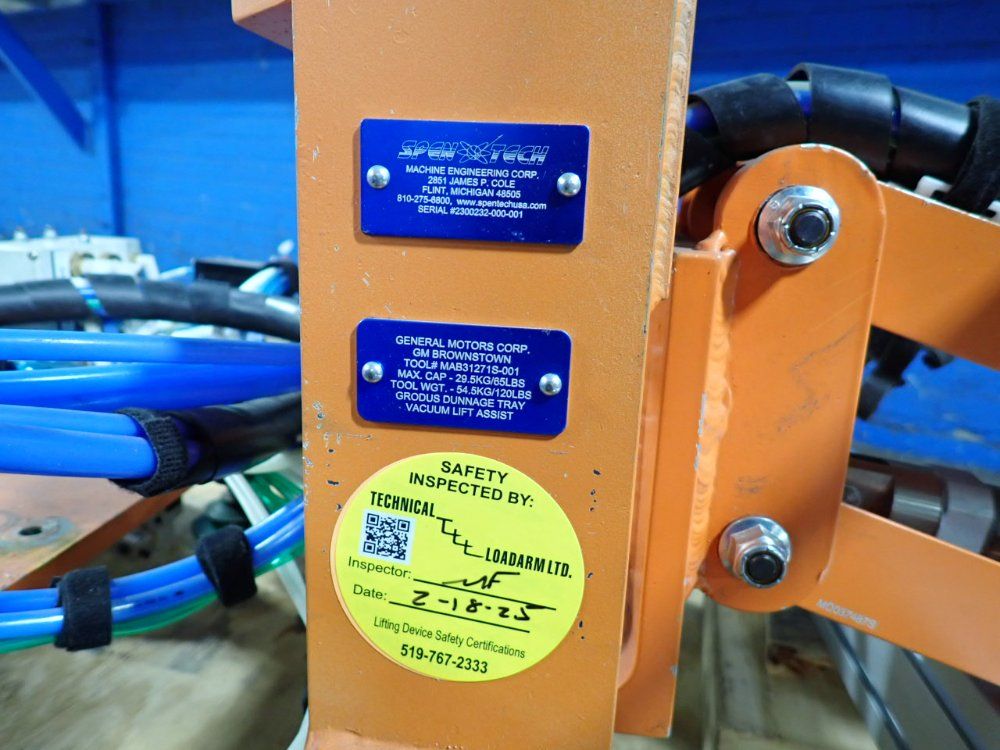 Spactech Machine Co. 65 Lbs Vacuum Lift Assist