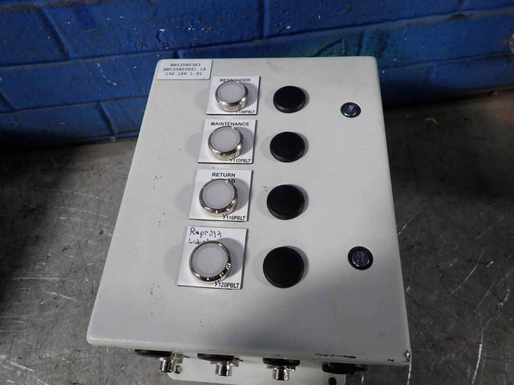 X-bar Pushbutton Pendant - Ecs-5053-pb-pb-pb-pb