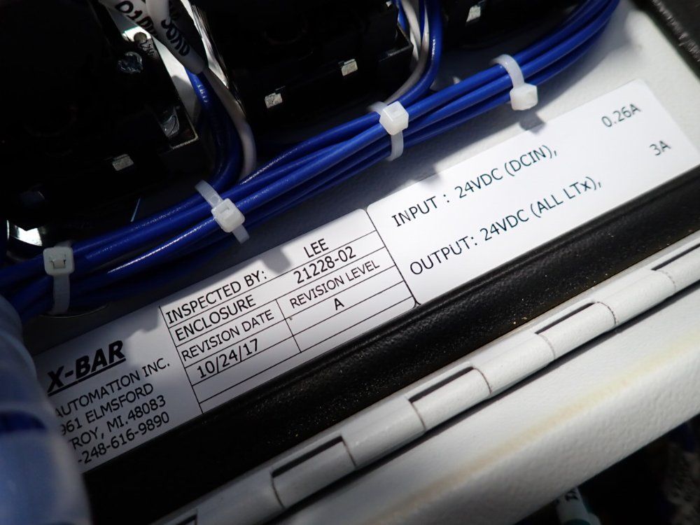 X-bar Pushbutton Pendant - Ecs-5053-pb-pb-pb-pb